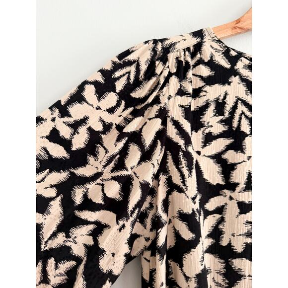 Sézane | Sezane | Linon Blouse in Black & White | Sz 34 / US Sz 2 - Picture 5 of 11